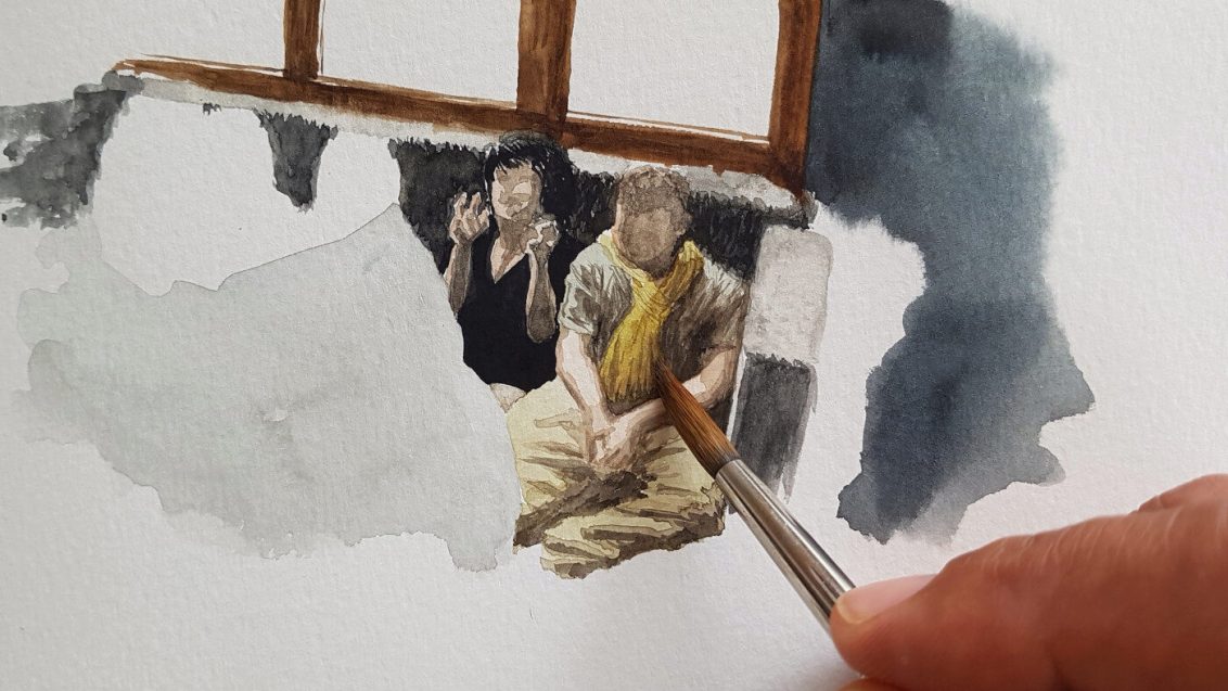 Du 24 au 28 août, stages de Peinture, Aquarelle & BD