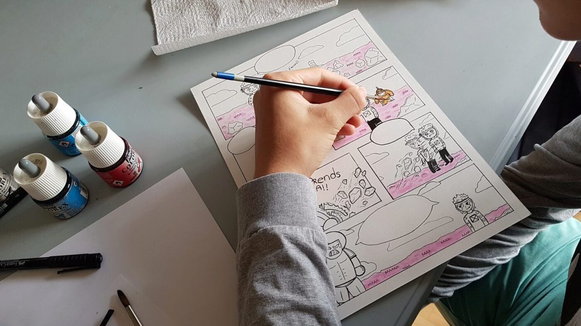 Atelier d’été Bande dessinée (juillet)