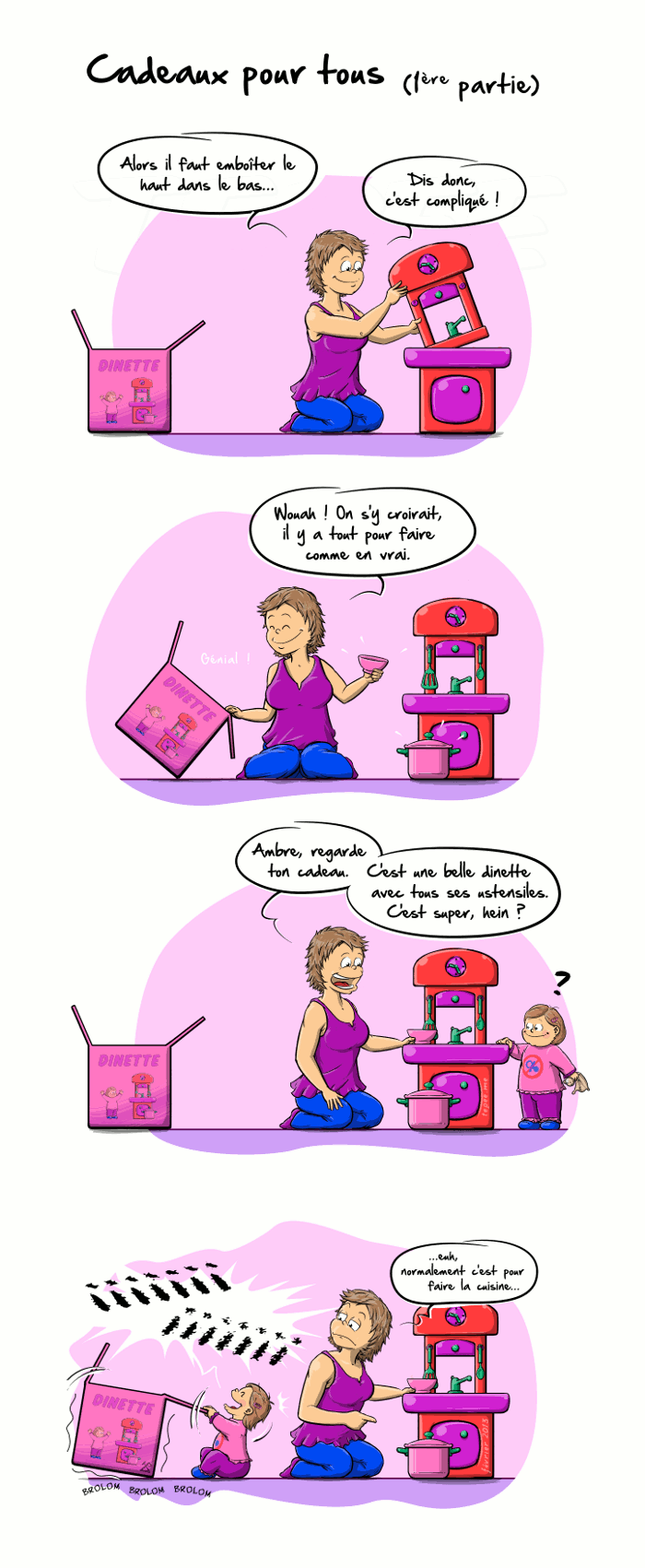 Strip "Cadeaux pour tous (1ère partie)"