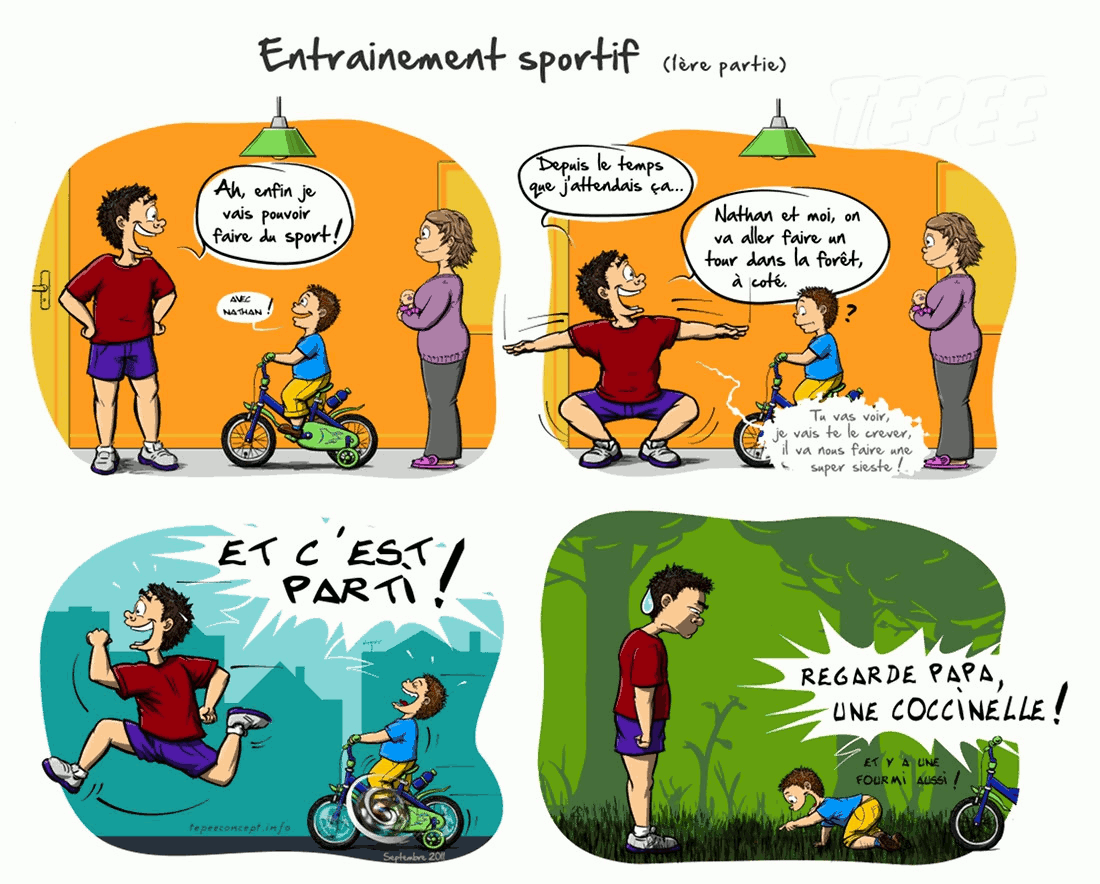 Strip Entraînement sportif (1ère partie)