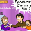 Faire-part de Naissance (recto)