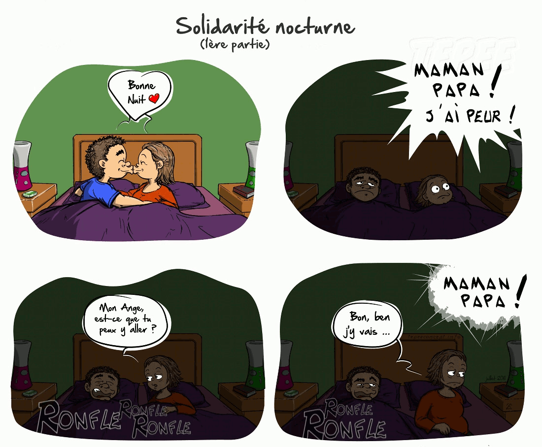 Strip Solidarité nocturne (1ère partie)
