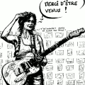 Croquis Béa en concert