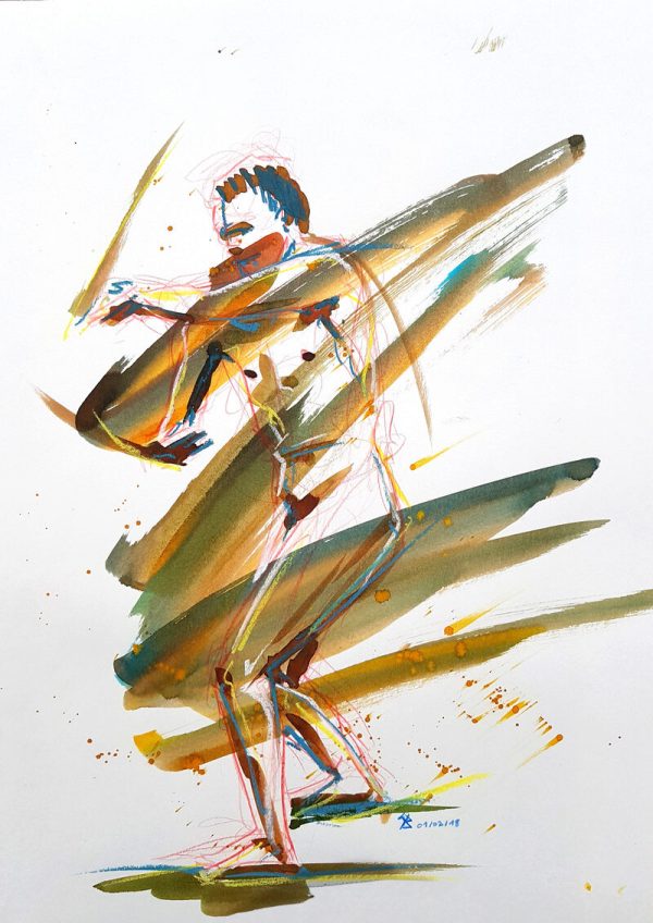 Aquarelle « MoVi 180201b »