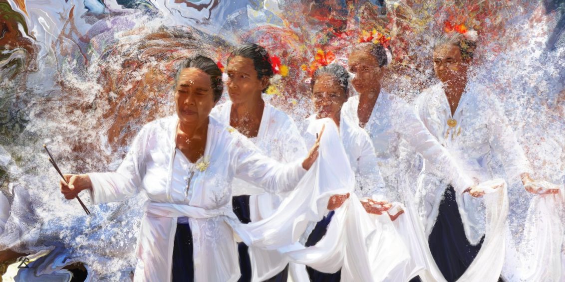 Tableau "Danse au Temple"