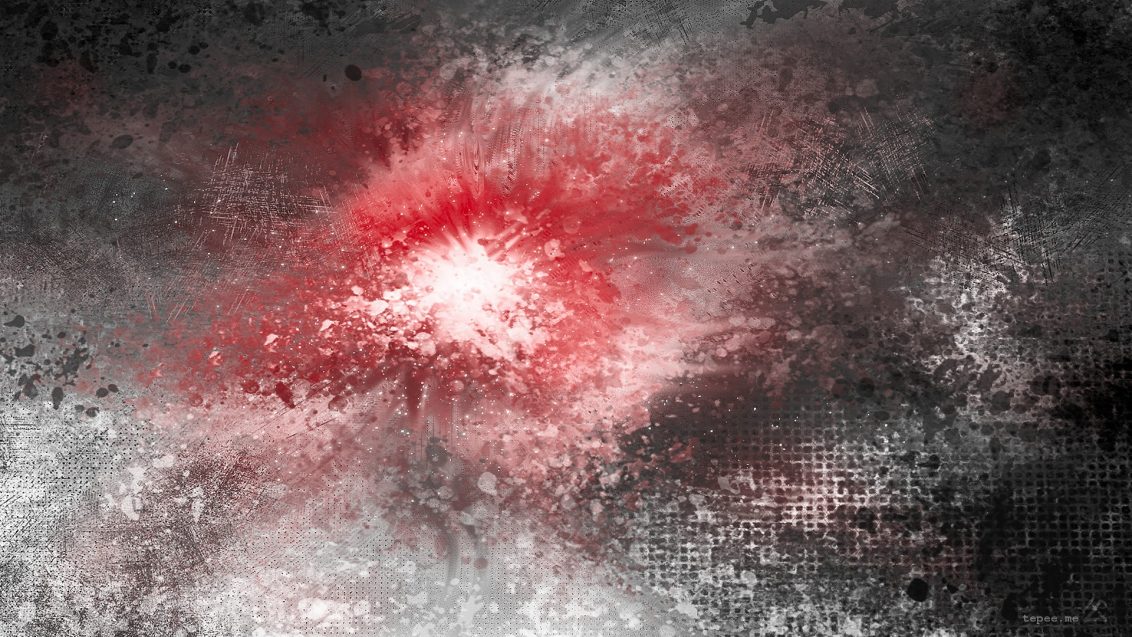 Night explosion